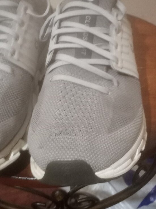 On Cloudswift Shoes Mens Size 12.5 Gray Black Running CloudTec Helion Road